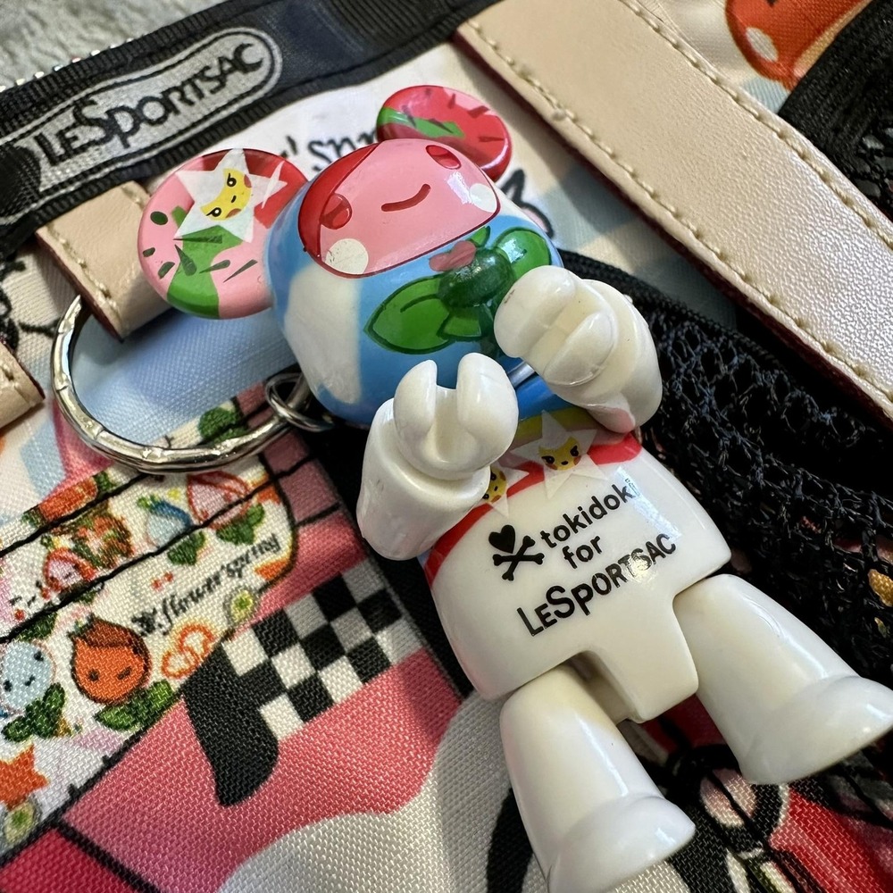LeSportsac x Tokidoki QEE Belt Bag Fanny Pack Anime Kawaii NWT Charm